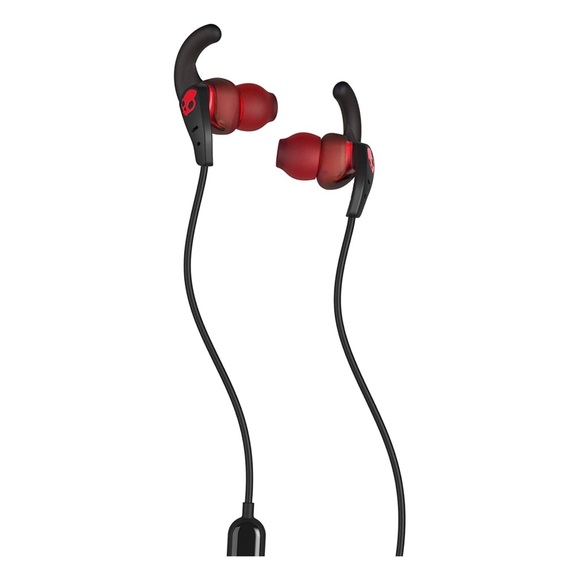 YES 2 Skullcandy Set Sport Earbuds, Black/Speckle/Red Brand-New, Factory Sealed! - Picture 3 of 4